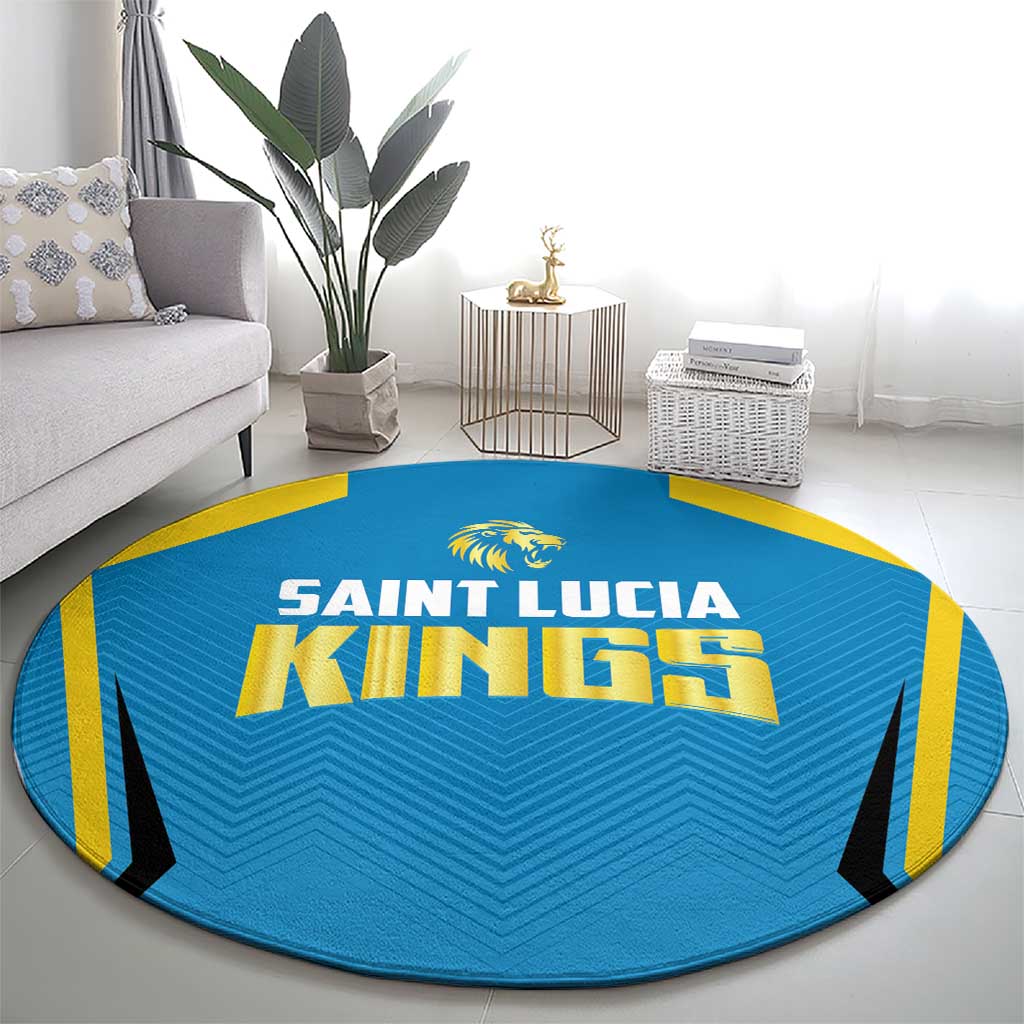 Saint Lucia Cricket Round Carpet St Lucia Stars Champions 2024