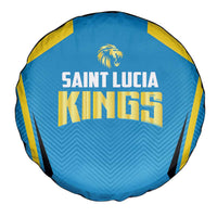 Saint Lucia Cricket Spare Tire Cover St Lucia Stars Champions 2024 - Wonder Print Shop