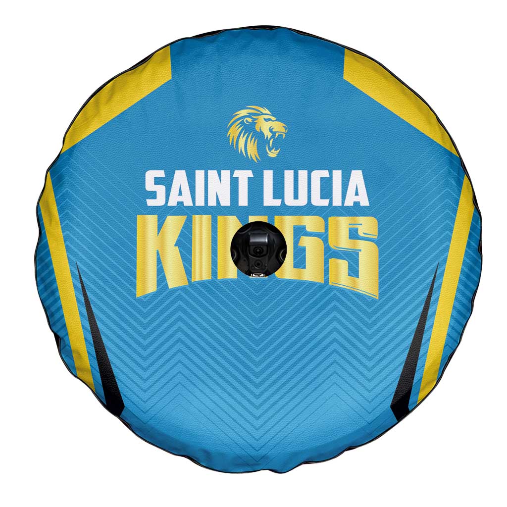 Saint Lucia Cricket Spare Tire Cover St Lucia Stars Champions 2024 - Wonder Print Shop