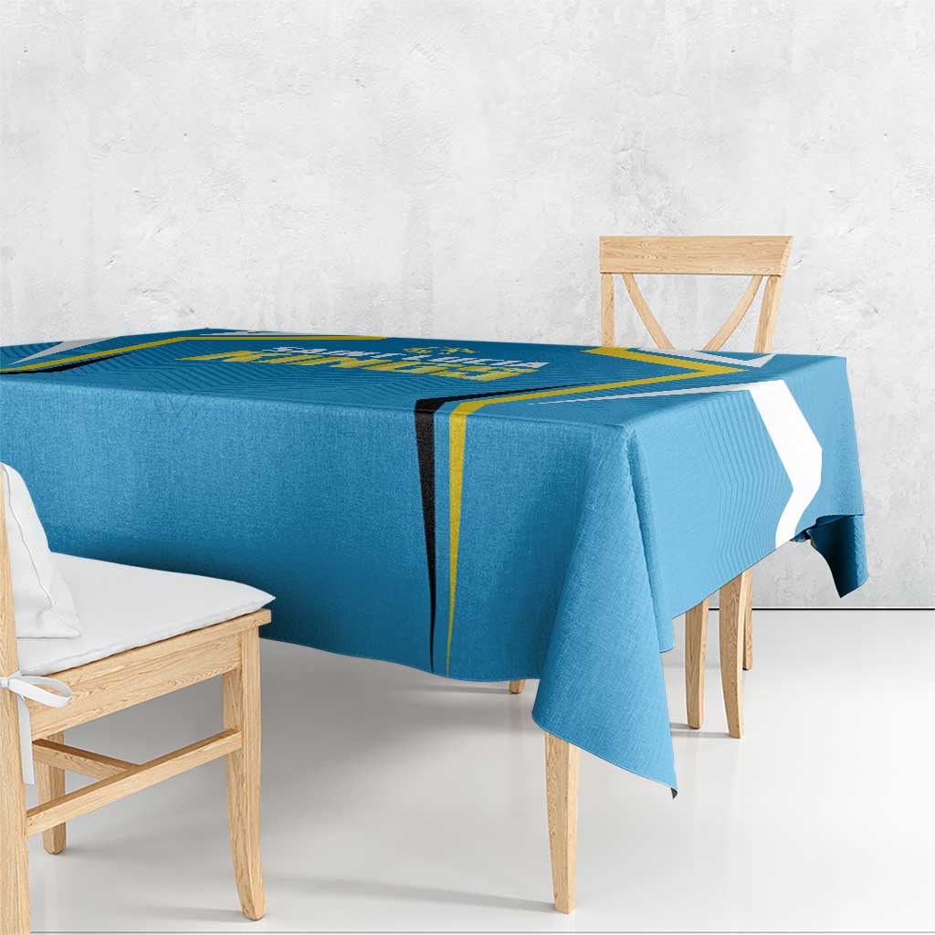 Saint Lucia Cricket Tablecloth St Lucia Stars Champions 2024 - Wonder Print Shop