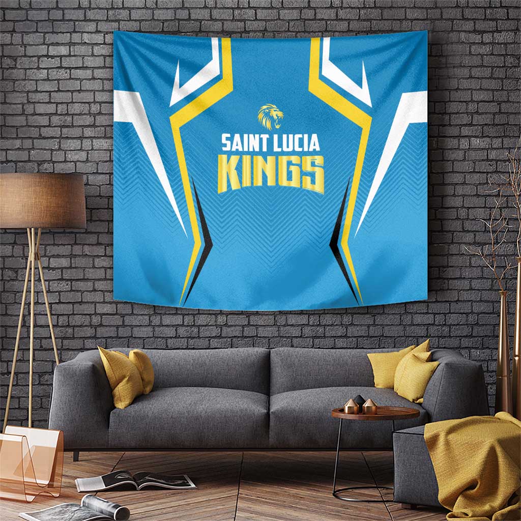 Saint Lucia Cricket Tapestry St Lucia Stars Champions 2024 - Wonder Print Shop