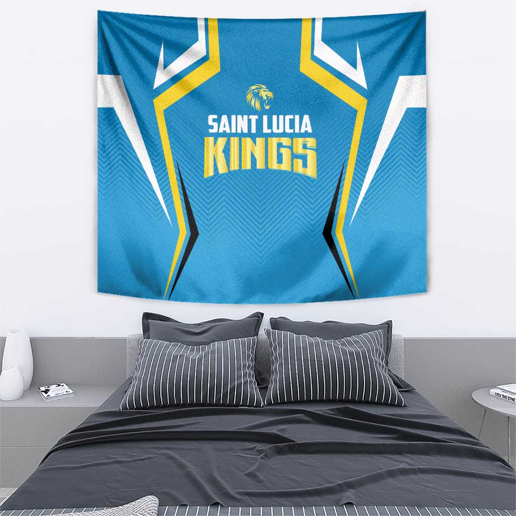 Saint Lucia Cricket Tapestry St Lucia Stars Champions 2024 - Wonder Print Shop