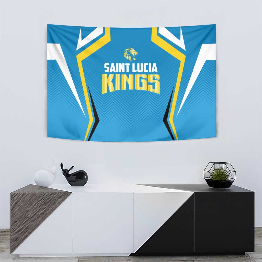Saint Lucia Cricket Tapestry St Lucia Stars Champions 2024 - Wonder Print Shop