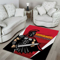 Trinidad and Tobago Cricket Knight Riders Area Rug Trinbago Wave The Red - Wonder Print Shop