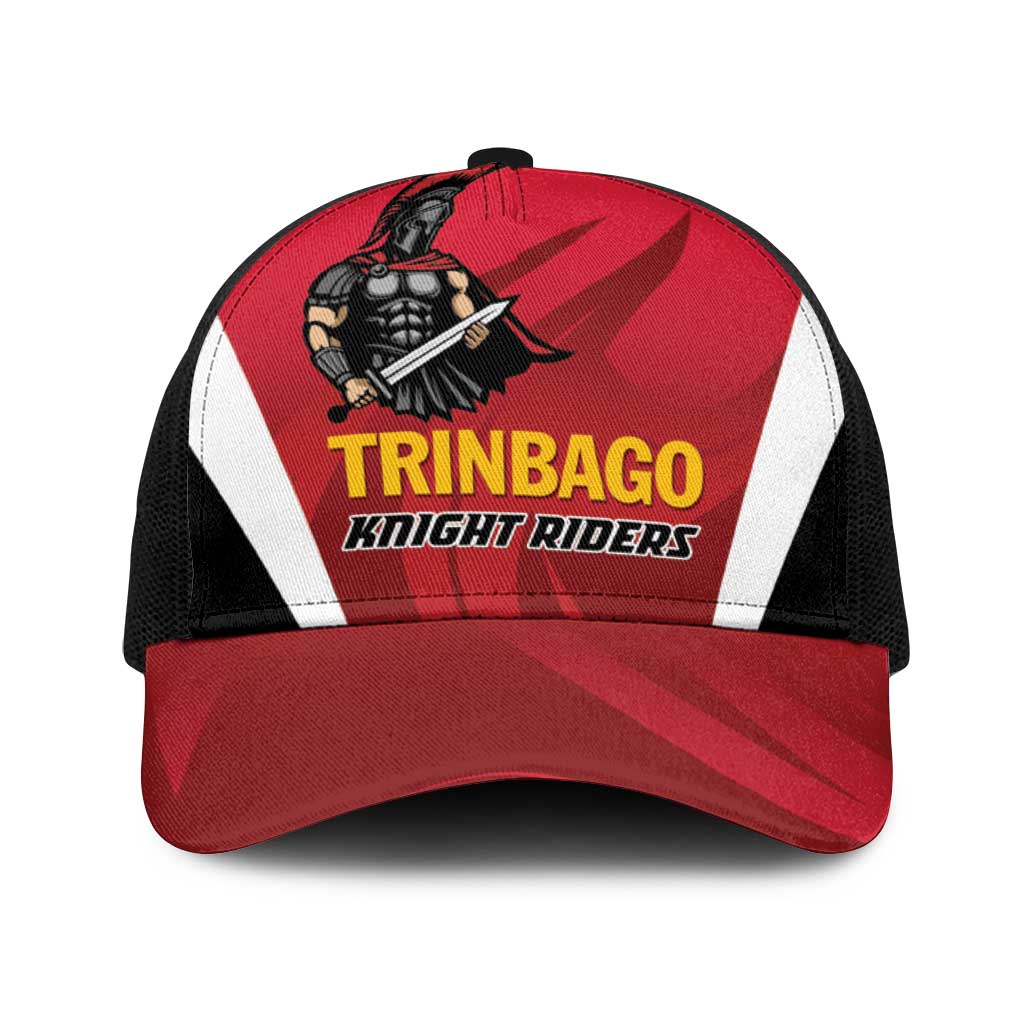 Trinidad and Tobago Cricket Knight Riders Baseball Net Cap Trinbago Wave The Red - Wonder Print Shop