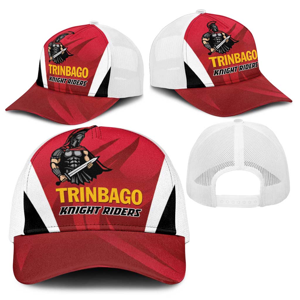 Trinidad and Tobago Cricket Knight Riders Baseball Net Cap Trinbago Wave The Red - Wonder Print Shop
