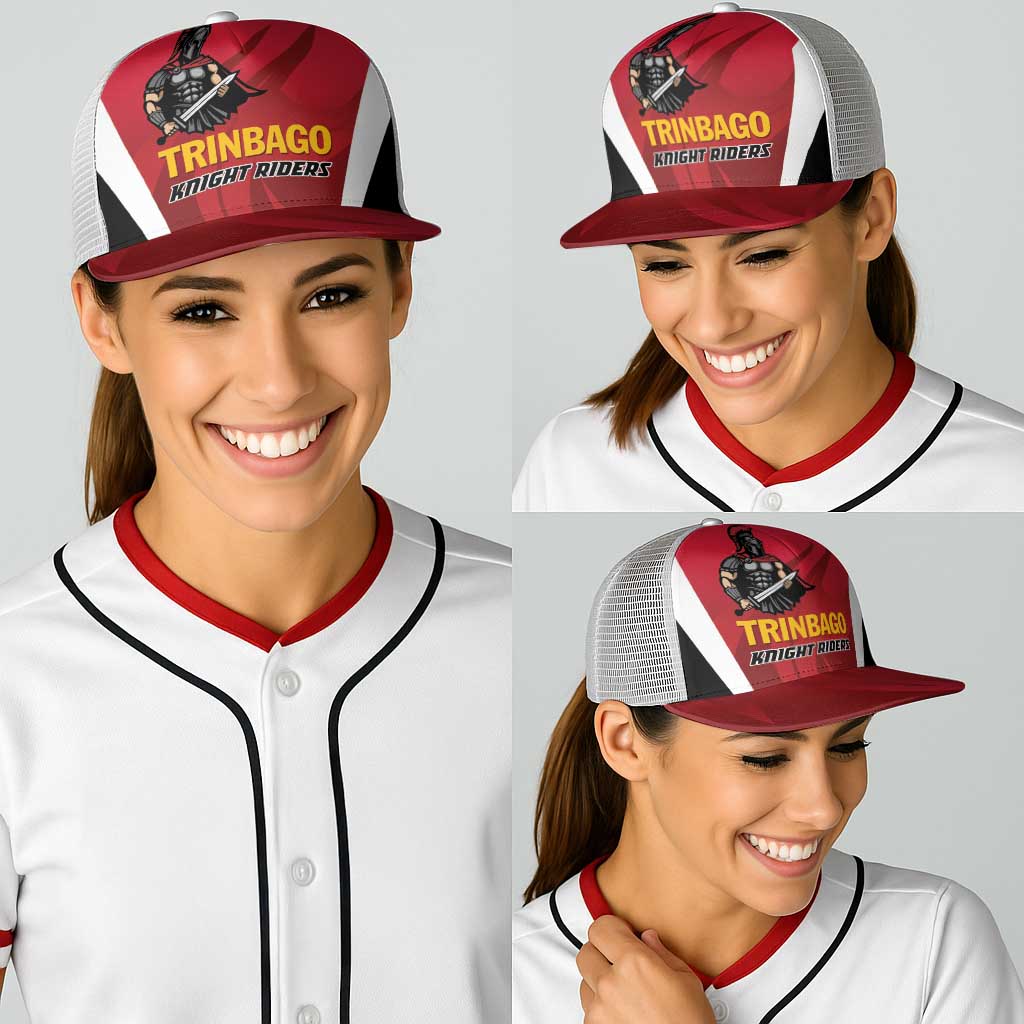 Trinidad and Tobago Cricket Knight Riders Baseball Net Cap Trinbago Wave The Red - Wonder Print Shop