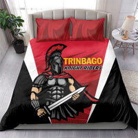 Trinidad and Tobago Cricket Knight Riders Bedding Set Trinbago Wave The Red - Wonder Print Shop