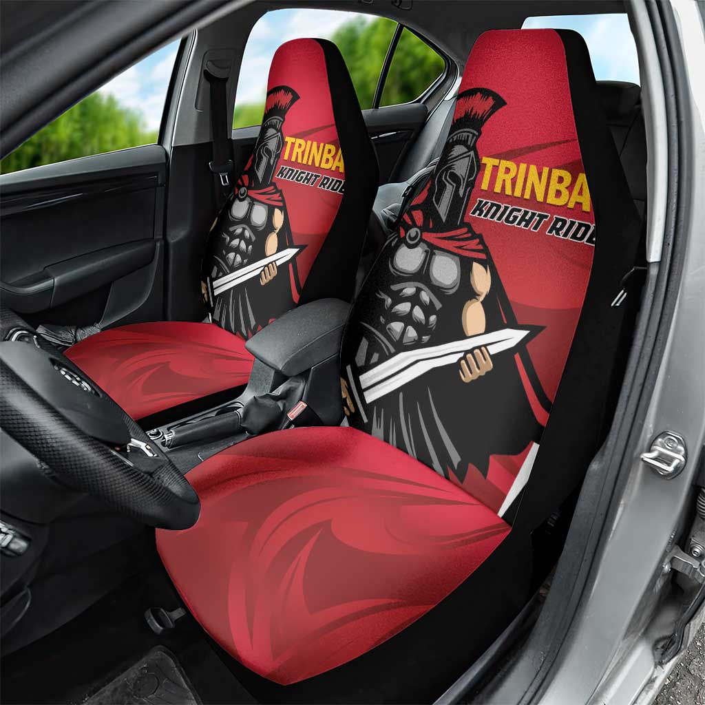 Trinidad and Tobago Cricket Knight Riders Car Seat Cover Trinbago Wave The Red - Wonder Print Shop