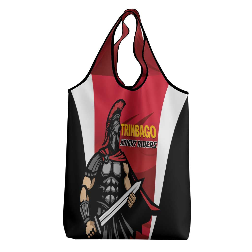Trinidad and Tobago Cricket Knight Riders Grocery Bag Trinbago Wave The Red