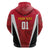 Custom Trinidad and Tobago Cricket Knight Riders Hoodie Trinbago Wave The Red - Wonder Print Shop