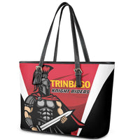 Trinidad and Tobago Cricket Knight Riders Leather Tote Bag Trinbago Wave The Red - Wonder Print Shop