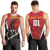 Custom Trinidad and Tobago Cricket Knight Riders Men Tank Top Trinbago Wave The Red - Wonder Print Shop