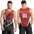 Custom Trinidad and Tobago Cricket Knight Riders Men Tank Top Trinbago Wave The Red - Wonder Print Shop