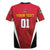 Custom Trinidad and Tobago Cricket Knight Riders Rugby Jersey Trinbago Wave The Red - Wonder Print Shop