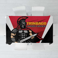 Trinidad and Tobago Cricket Knight Riders Tablecloth Trinbago Wave The Red - Wonder Print Shop