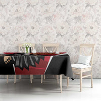 Trinidad and Tobago Cricket Knight Riders Tablecloth Trinbago Wave The Red - Wonder Print Shop