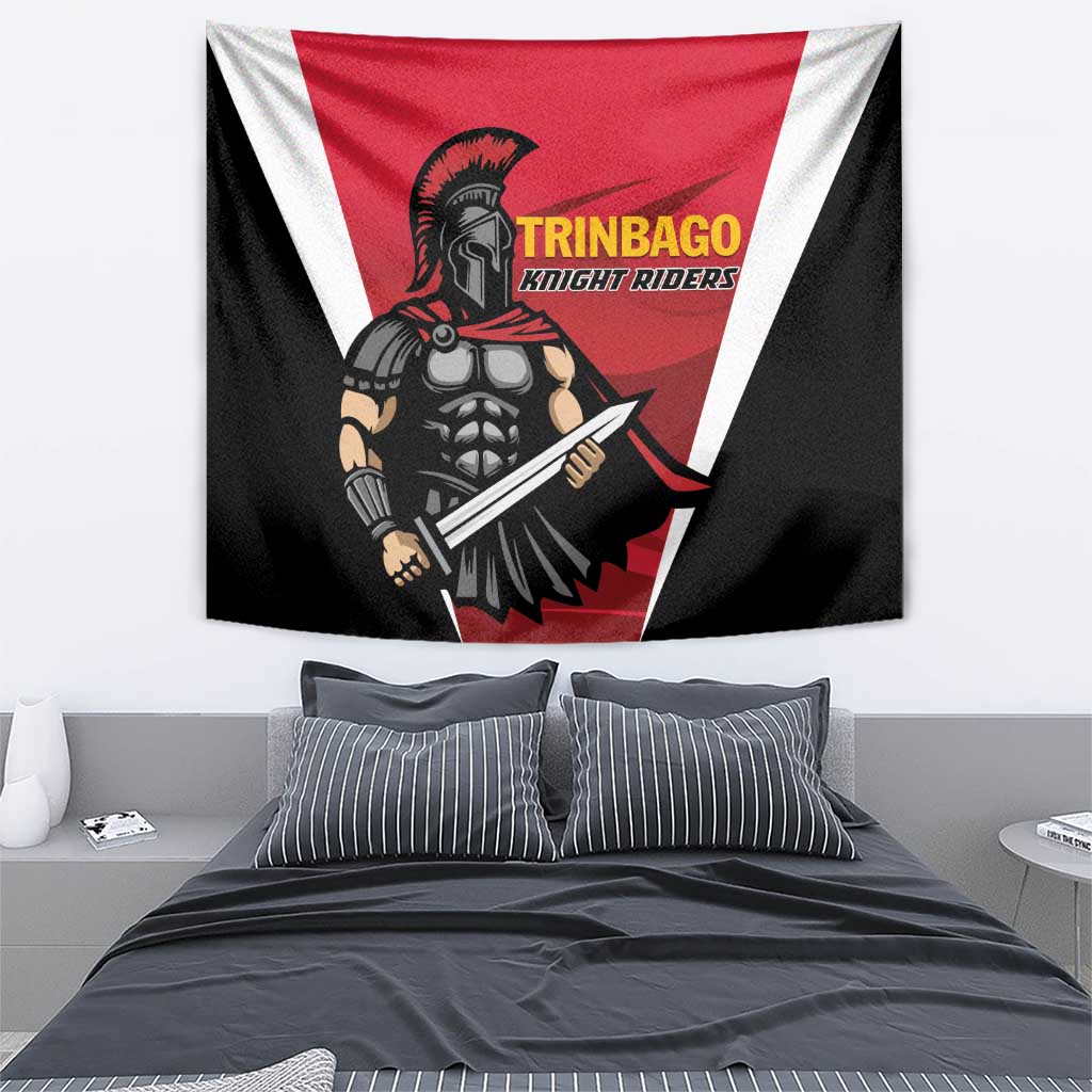 Trinidad and Tobago Cricket Knight Riders Tapestry Trinbago Wave The Red - Wonder Print Shop
