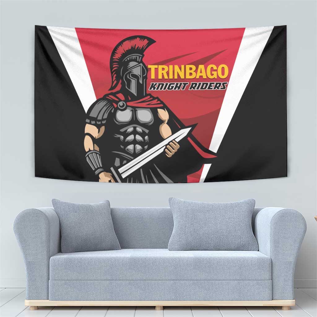 Trinidad and Tobago Cricket Knight Riders Tapestry Trinbago Wave The Red - Wonder Print Shop