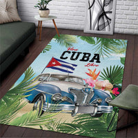 Viva Cuba Libre Area Rug Libre Car Tropical Style - Wonder Print Shop