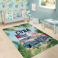 Viva Cuba Libre Area Rug Libre Car Tropical Style - Wonder Print Shop