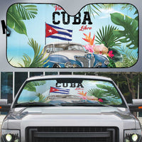 Viva Cuba Libre Auto Sun Shade Libre Car Tropical Style - Wonder Print Shop