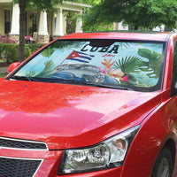 Viva Cuba Libre Auto Sun Shade Libre Car Tropical Style - Wonder Print Shop