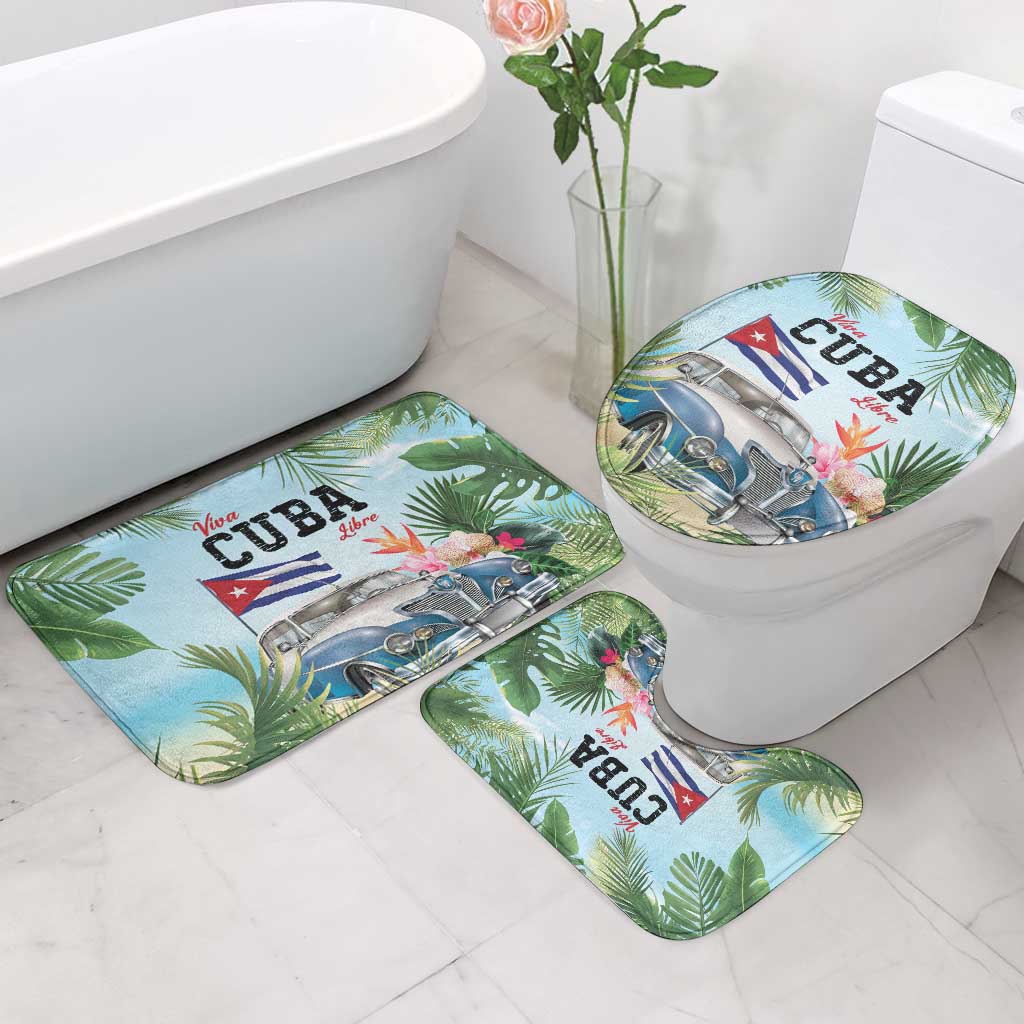 Viva Cuba Libre Bathroom Set Libre Car Tropical Style - Wonder Print Shop