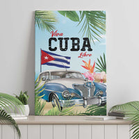 Viva Cuba Libre Canvas Wall Art Libre Car Tropical Style - Wonder Print Shop
