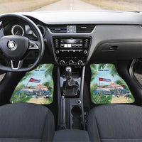 Personalized Viva Cuba Libre Car Mats Libre Car Tropical Style - Wonder Print Shop