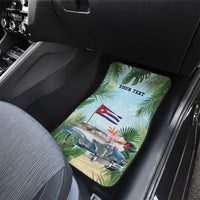 Personalized Viva Cuba Libre Car Mats Libre Car Tropical Style - Wonder Print Shop