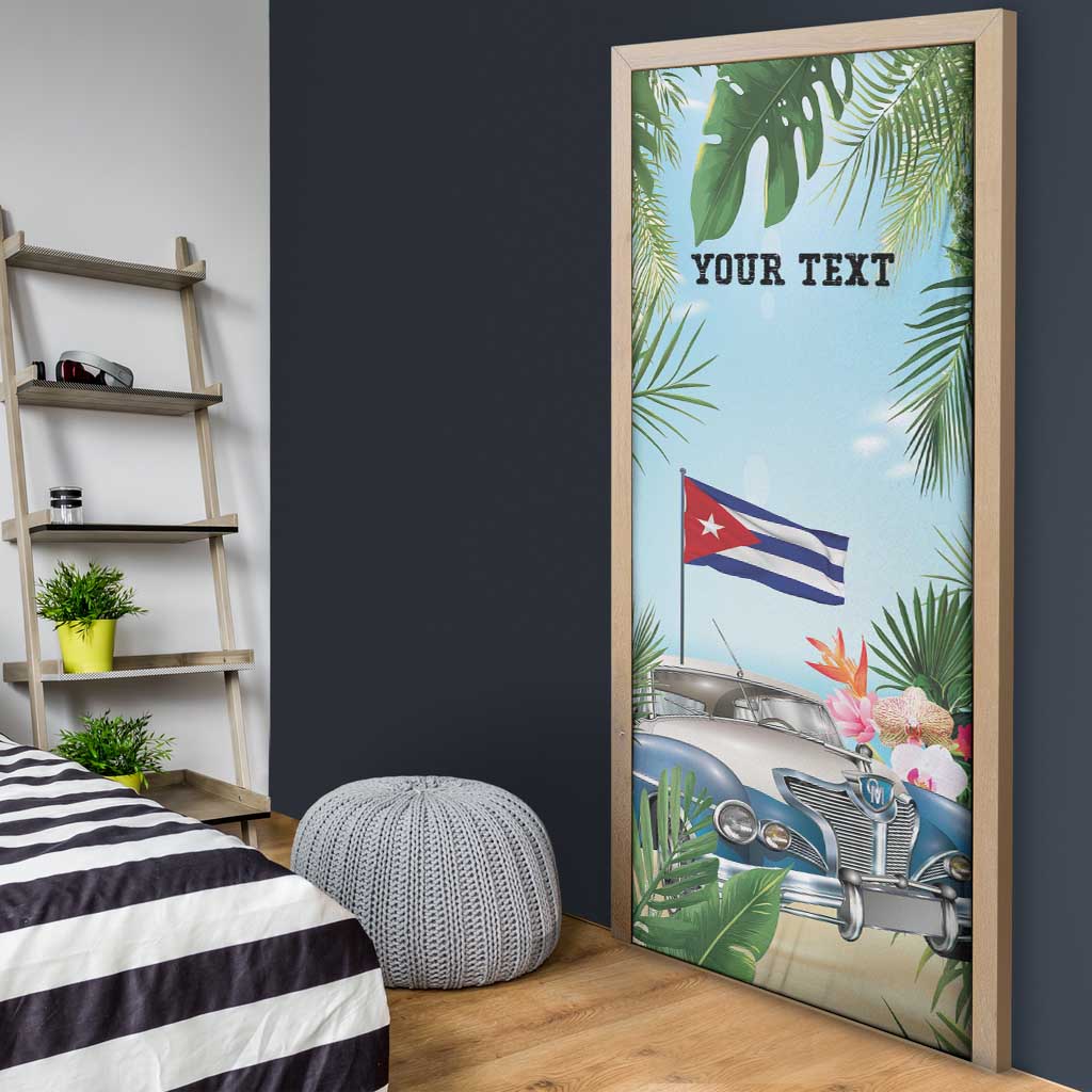 Personalized Viva Cuba Libre Door Cover Libre Car Tropical Style - Wonder Print Shop