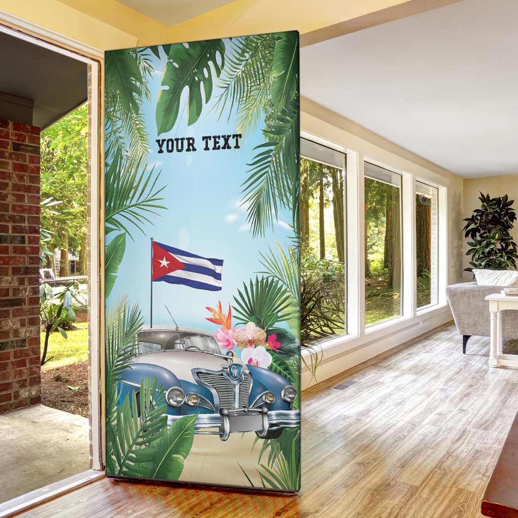 Personalized Viva Cuba Libre Door Cover Libre Car Tropical Style - Wonder Print Shop