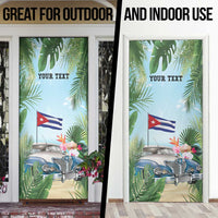 Personalized Viva Cuba Libre Door Cover Libre Car Tropical Style - Wonder Print Shop