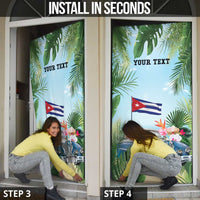 Personalized Viva Cuba Libre Door Cover Libre Car Tropical Style - Wonder Print Shop
