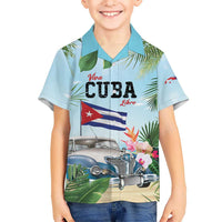 Personalized Viva Cuba Libre Family Matching Mermaid Dress and Hawaiian Shirt Libre Car Tropical Style - Wonder Print Shop