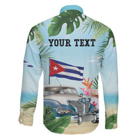 Personalized Viva Cuba Libre Family Matching Off Shoulder Short Dress and Hawaiian Shirt Libre Car Tropical Style - Wonder Print Shop