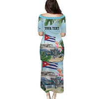 Personalized Viva Cuba Libre Family Matching Puletasi and Hawaiian Shirt Libre Car Tropical Style - Wonder Print Shop