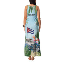Personalized Viva Cuba Libre Family Matching Tank Maxi Dress and Hawaiian Shirt Libre Car Tropical Style - Wonder Print Shop