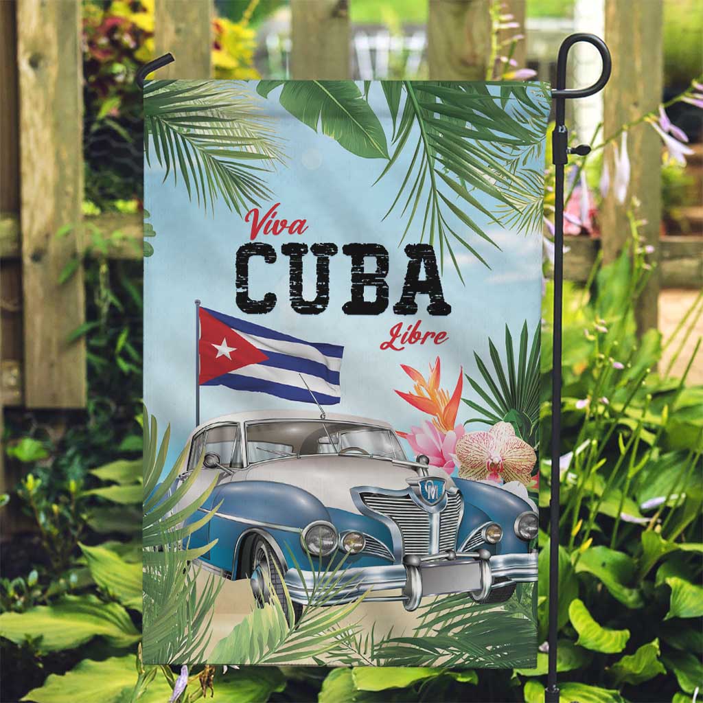 Viva Cuba Libre Garden Flag Libre Car Tropical Style - Wonder Print Shop