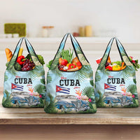 Viva Cuba Libre Grocery Bag Libre Car Tropical Style - Wonder Print Shop