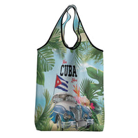 Viva Cuba Libre Grocery Bag Libre Car Tropical Style - Wonder Print Shop