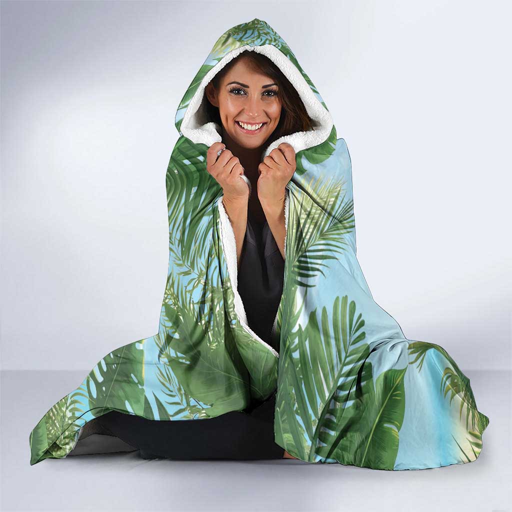 Viva Cuba Libre Hooded Blanket Libre Car Tropical Style - Wonder Print Shop