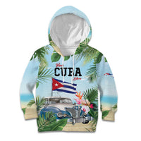 Personalized Viva Cuba Libre Kid Hoodie Libre Car Tropical Style - Wonder Print Shop
