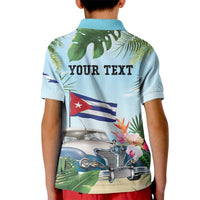 Personalized Viva Cuba Libre Kid Polo Shirt Libre Car Tropical Style - Wonder Print Shop