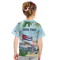 Personalized Viva Cuba Libre Kid T Shirt Libre Car Tropical Style - Wonder Print Shop
