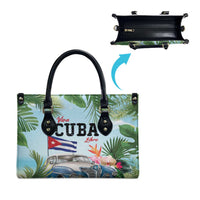 Viva Cuba Libre Leather Bag Libre Car Tropical Style - Wonder Print Shop