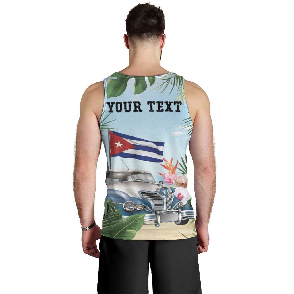 Personalized Viva Cuba Libre Men Tank Top Libre Car Tropical Style - Wonder Print Shop