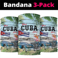 Viva Cuba Libre Neck Gaiter Libre Car Tropical Style - Wonder Print Shop