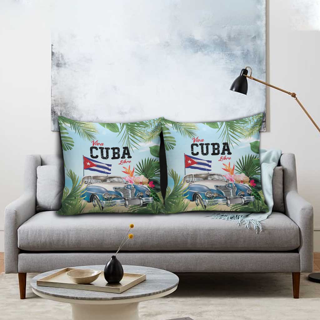 Viva Cuba Libre Pillow Cover Libre Car Tropical Style - Wonder Print Shop